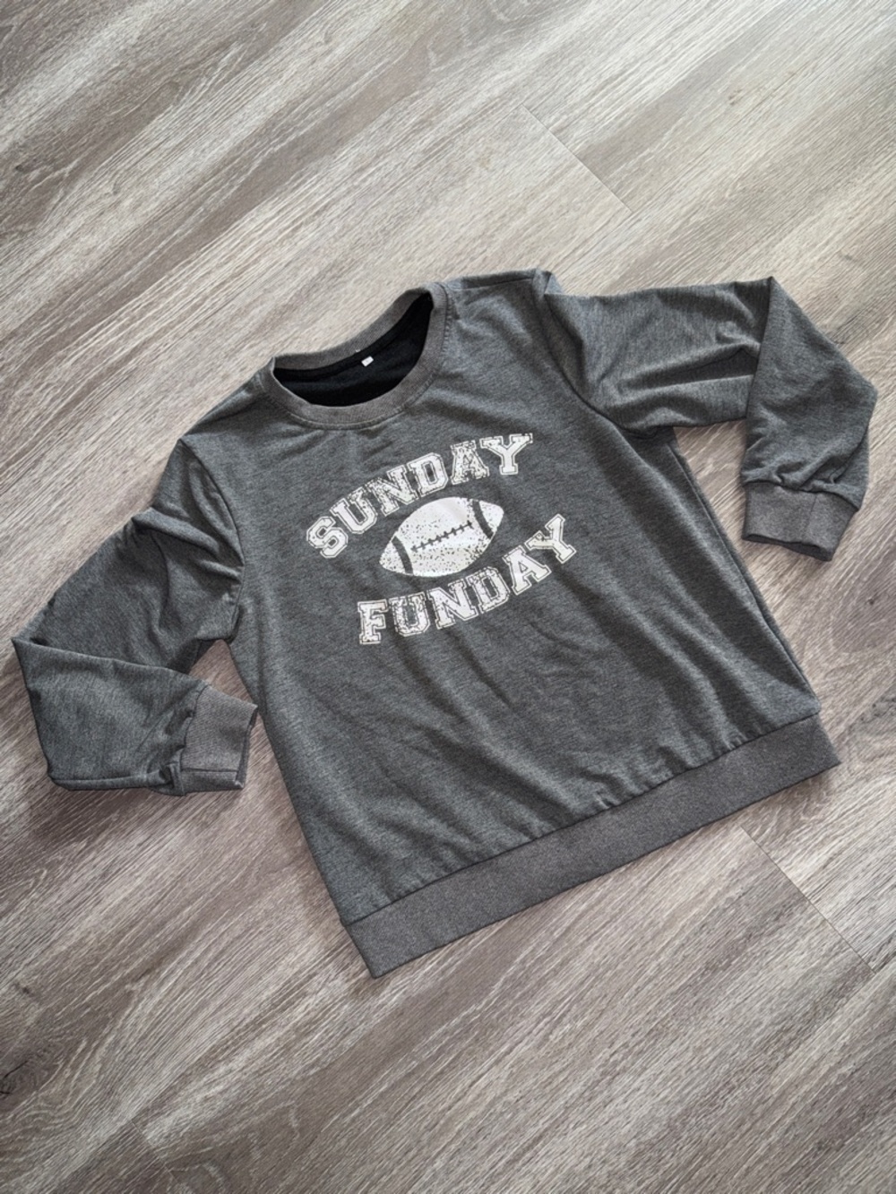 Sunday Funday Pullover Sweatshirt - Gray